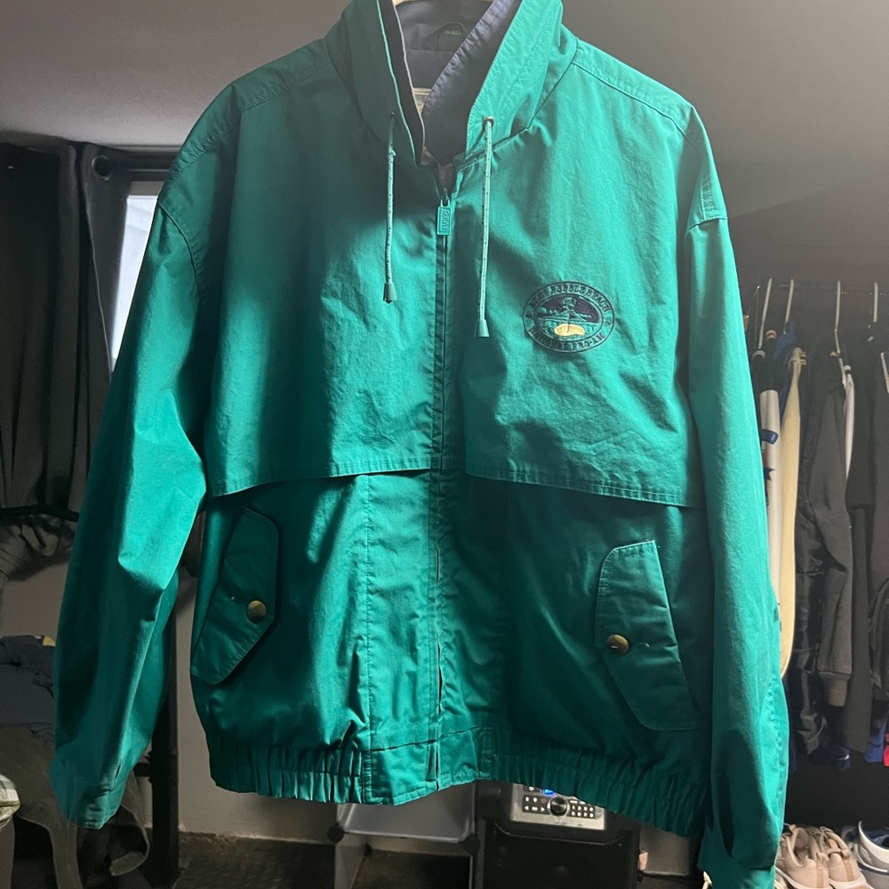 Modern Amusement Green Jacket